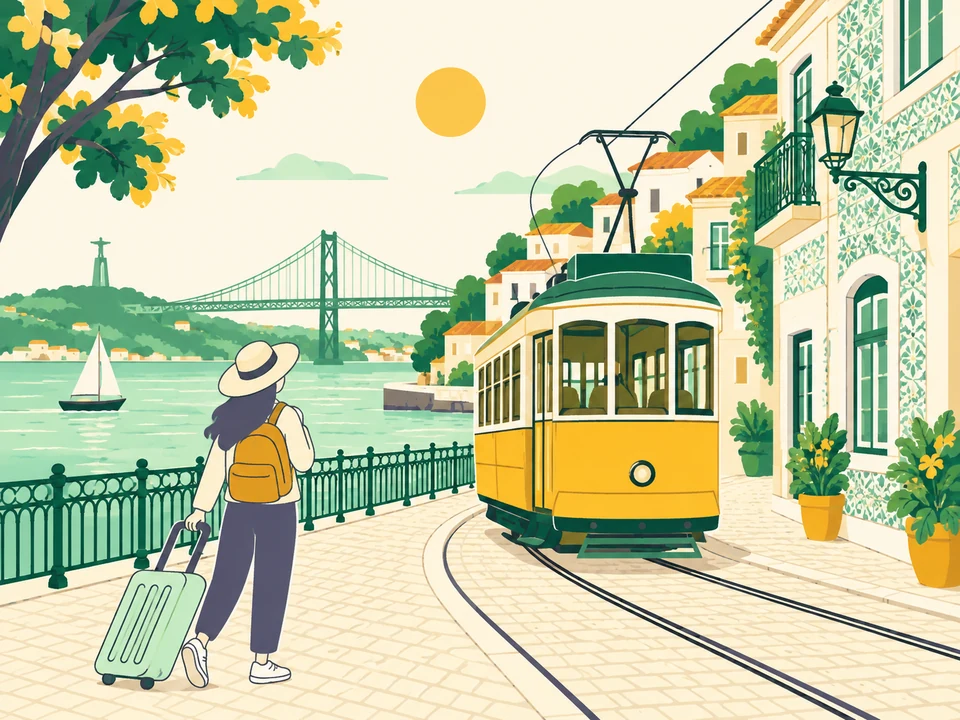 Portugalski w podróży - Lizbona i żółty tramwaj